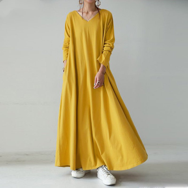 long sleeve dress loose fit Blue Zone Planet main image 0