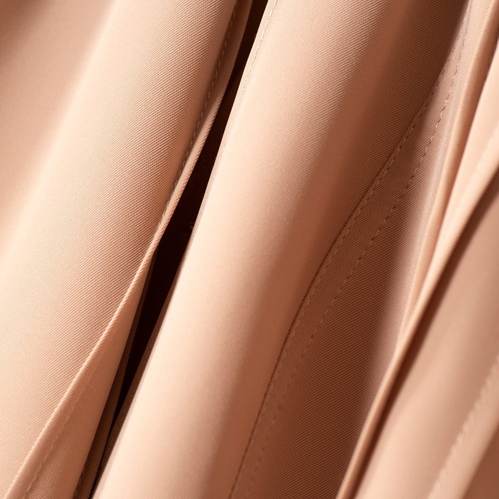 Essence Pleated Abaya – Sandstone Beige(MA254) - Mariam's Collection