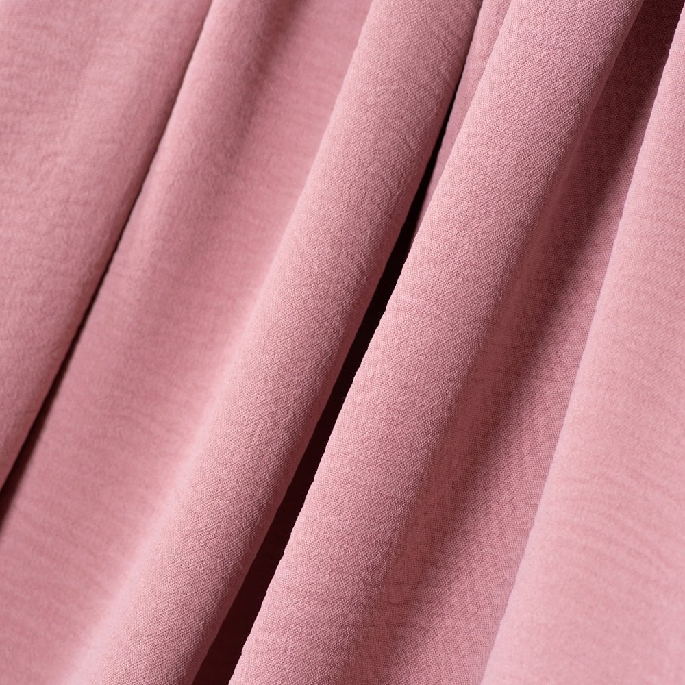 Flowing skirt movement detail on crepe abaya maxi dress with pockets