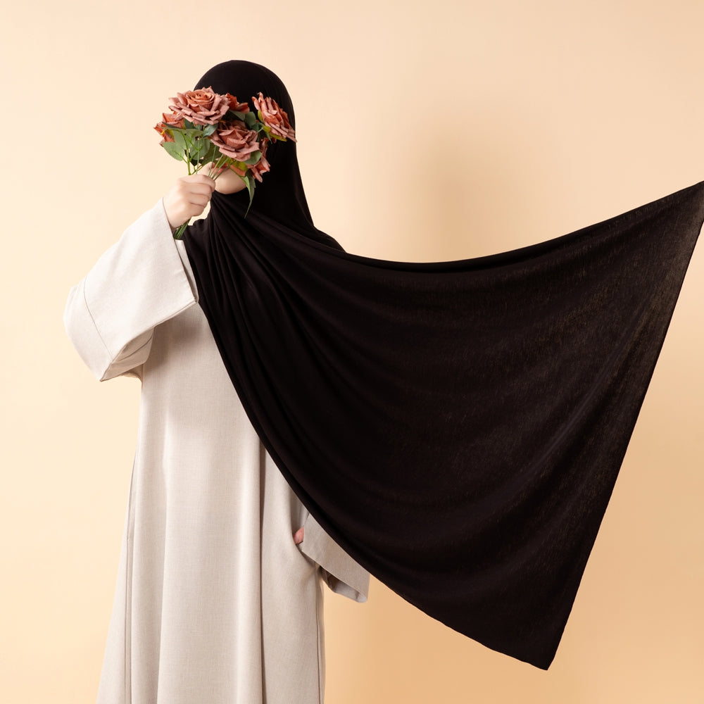 Cloud Soft Wool Blend  Jersey Hijab(MH197)