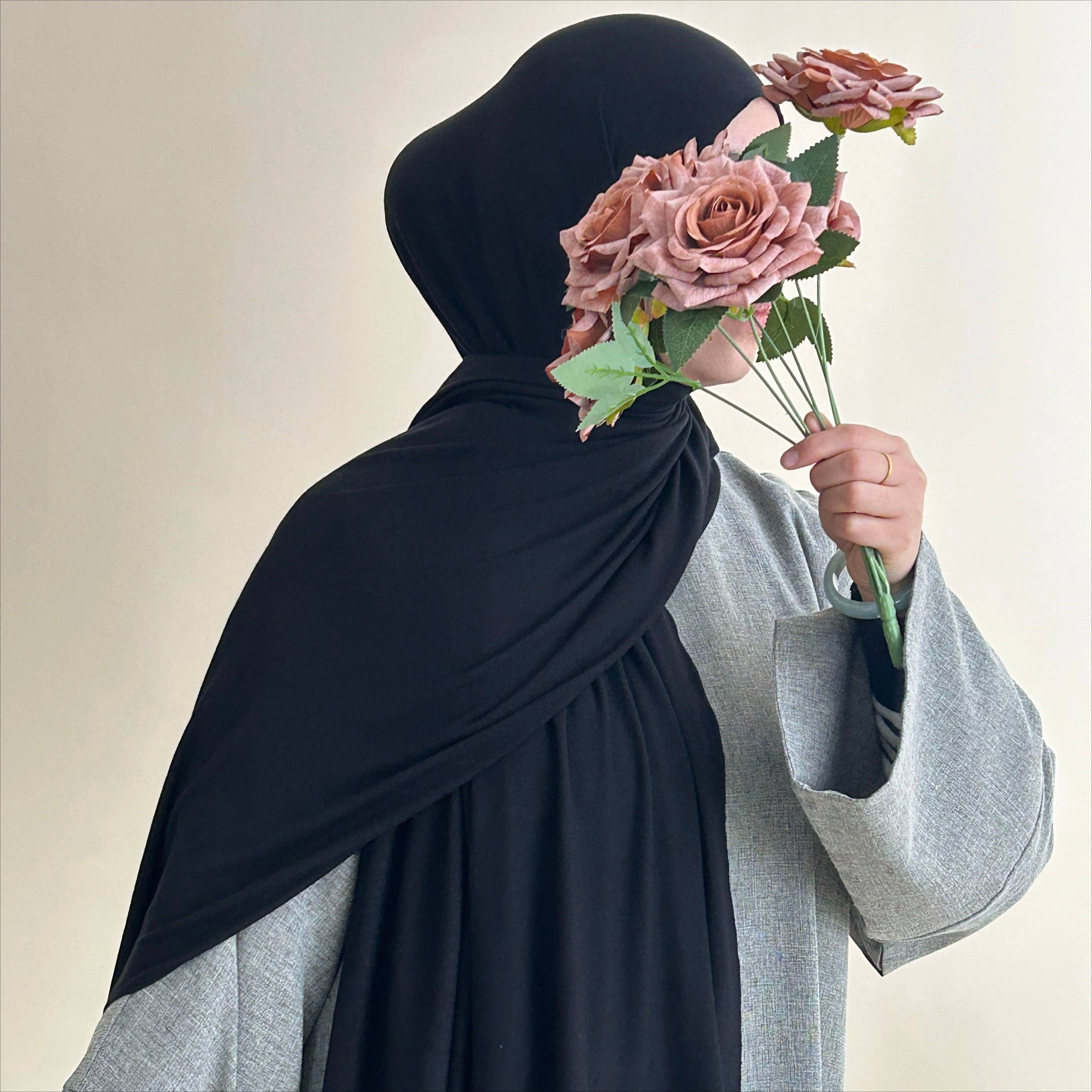 Cloud Soft Wool Blend  Jersey Hijab(MH197)