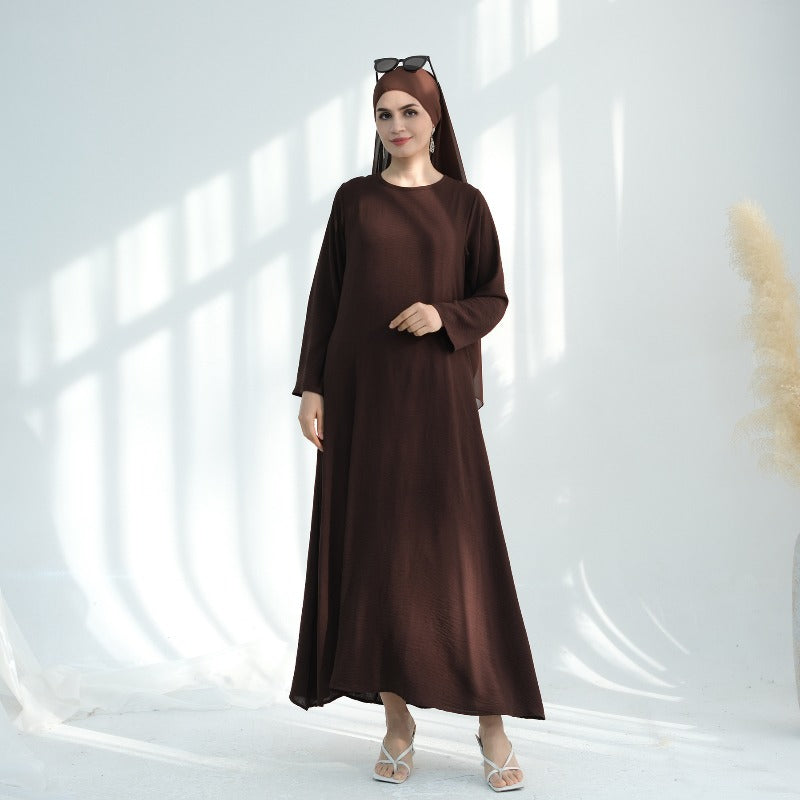 Premium Chiffon 3-Piece Set Abaya(MOA231)