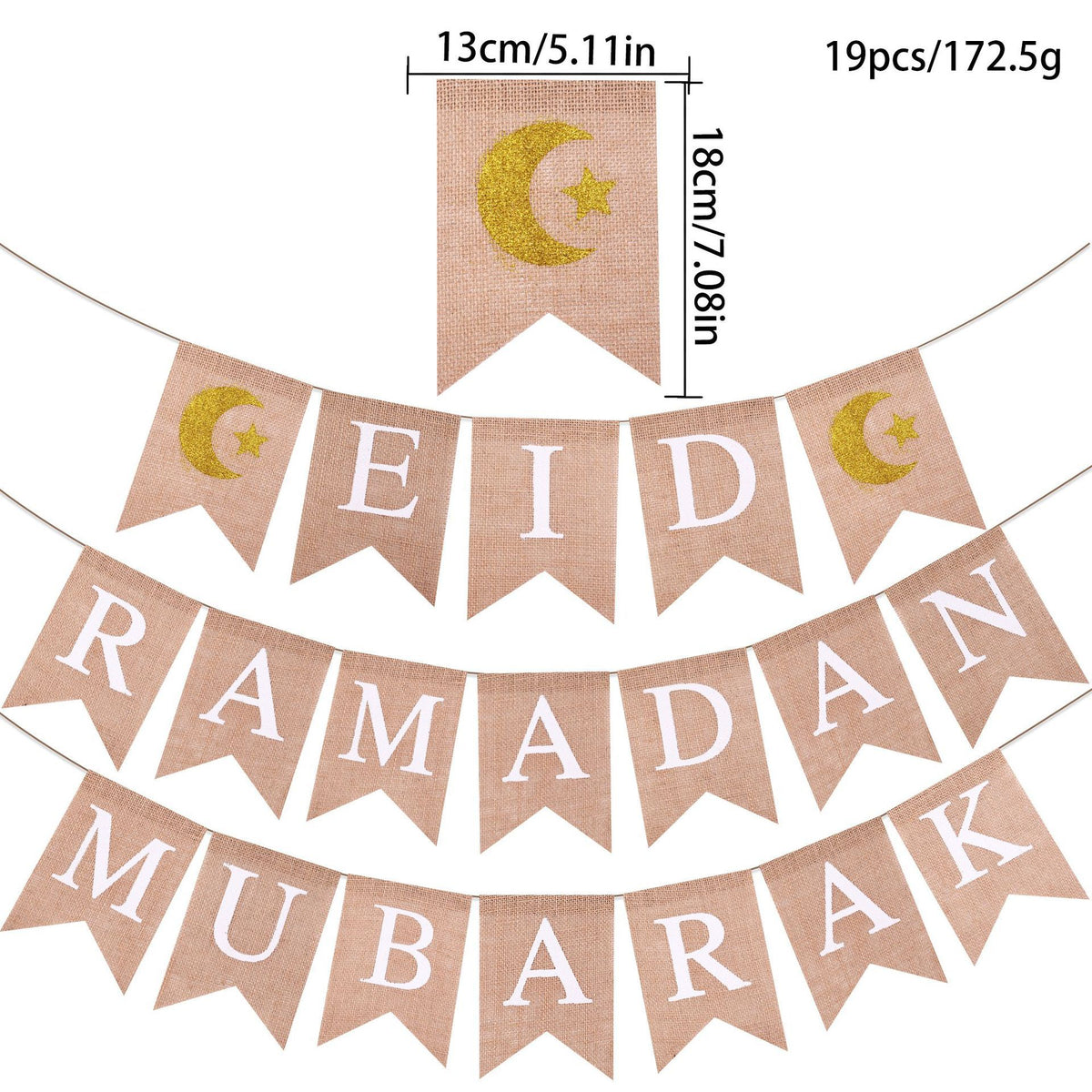 EID MUBARAK Party Decorative Banner(MR026)