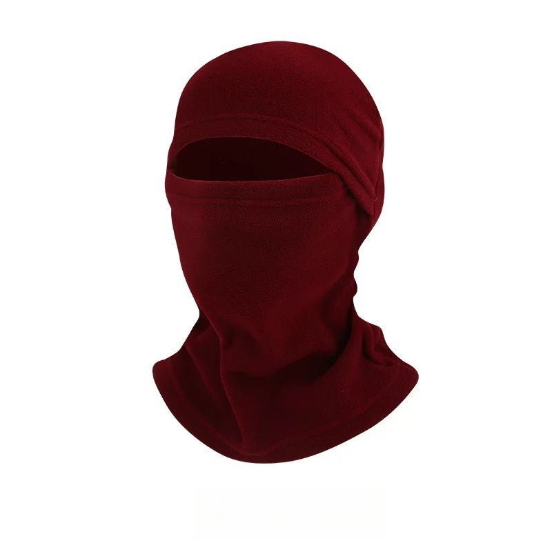 Fleece Hood Balaclava Face Mask | Windproof Neck Warmer for Outdoor Sports(MAC307) - Mariam's Collection