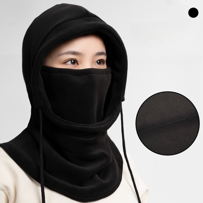 Fleece Hood Balaclava Face Mask | Windproof Neck Warmer for Outdoor Sports(MAC307) - Mariam's Collection