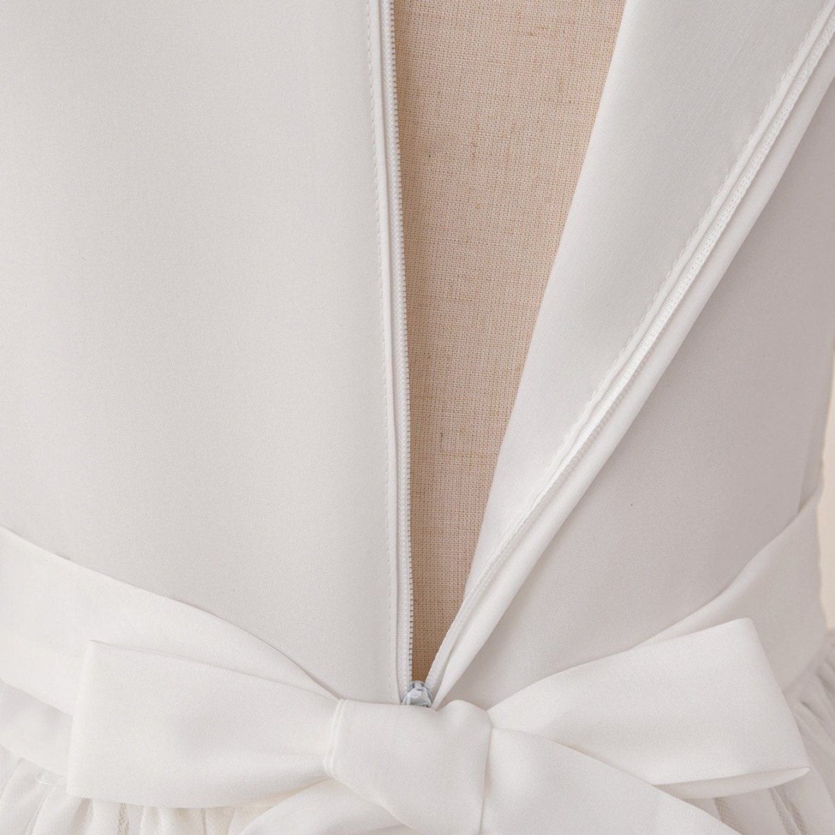 Girls Embroidered Princess Dress with Tulle Overlay(MKG022) - Mariam's Collection