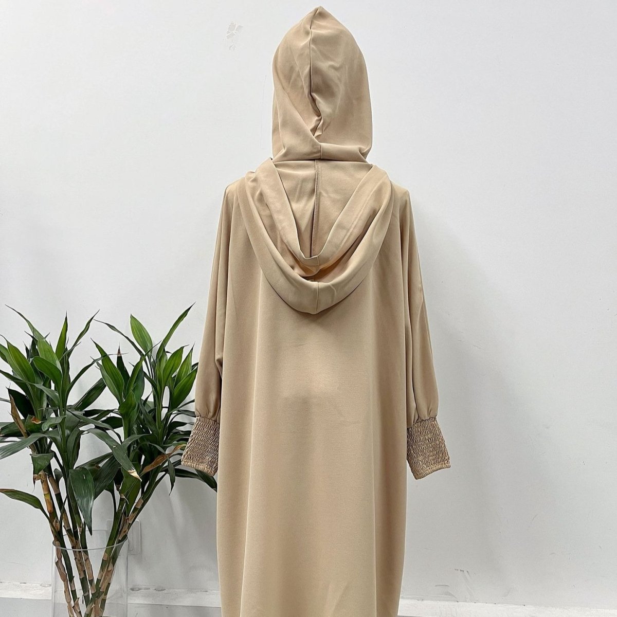 Girls Hooded Abaya Dress | Youth Oversized Maxi Sweatshirt Dress(MKG016) - Mariam's Collection