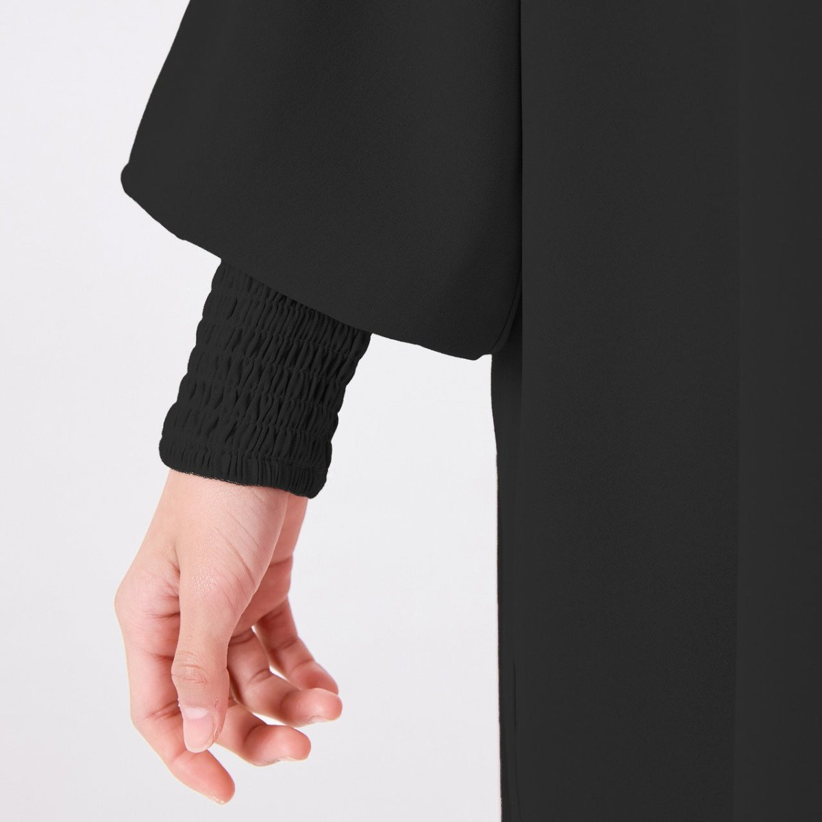 Girls Hooded Abaya Dress | Youth Oversized Maxi Sweatshirt Dress(MKG016) - Mariam's Collection