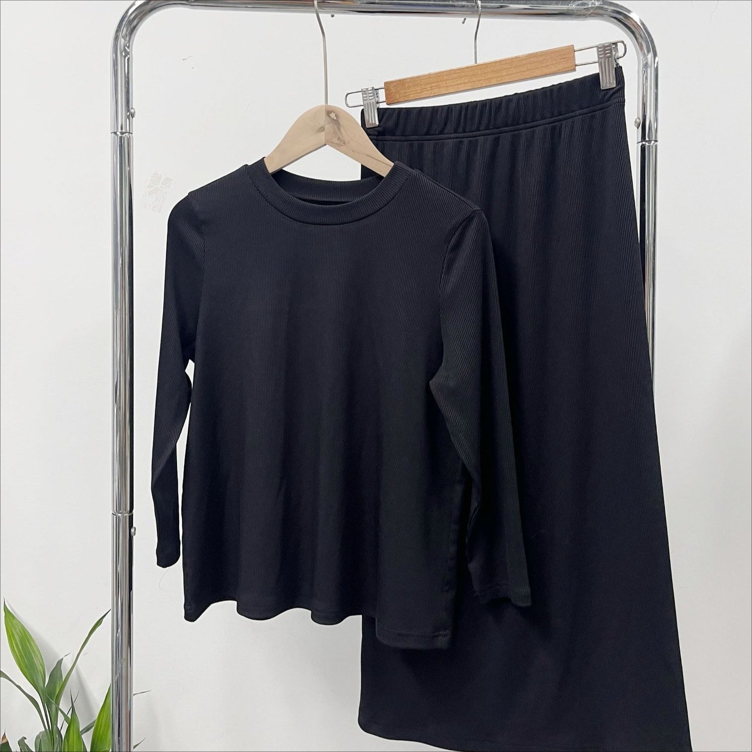 Girls Modest Long Sleeve Top & Maxi Skirt Two-Piece Set(MKG029) - Mariam's Collection