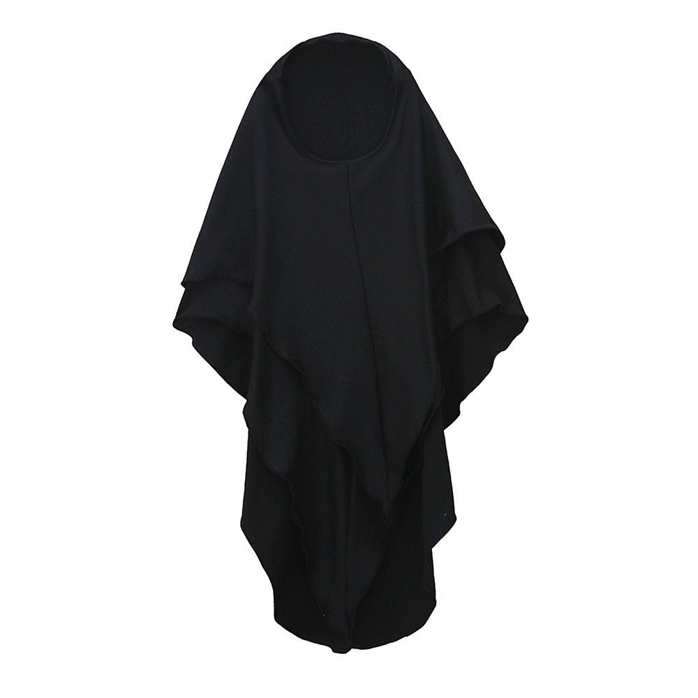 Girls Patchwork Floral Kid Abaya 2 - Piece Set(MKG012) - Mariam's Collection