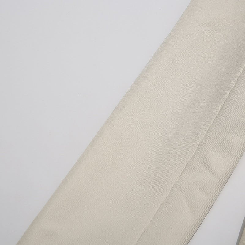 Gold Button Blazer & Straight Leg Pants Set(MS398) - Mariam's Collection