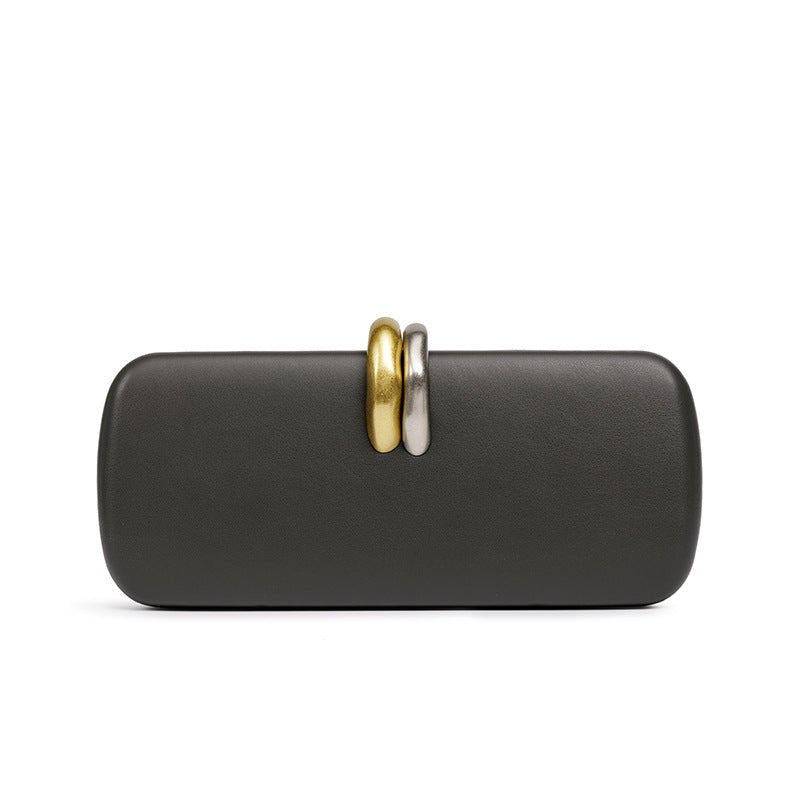 Clutch bag styled for a formal evening occasion