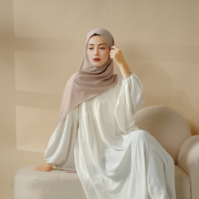 High density chiffon hijab - lightweight hijab for summer and formal wear