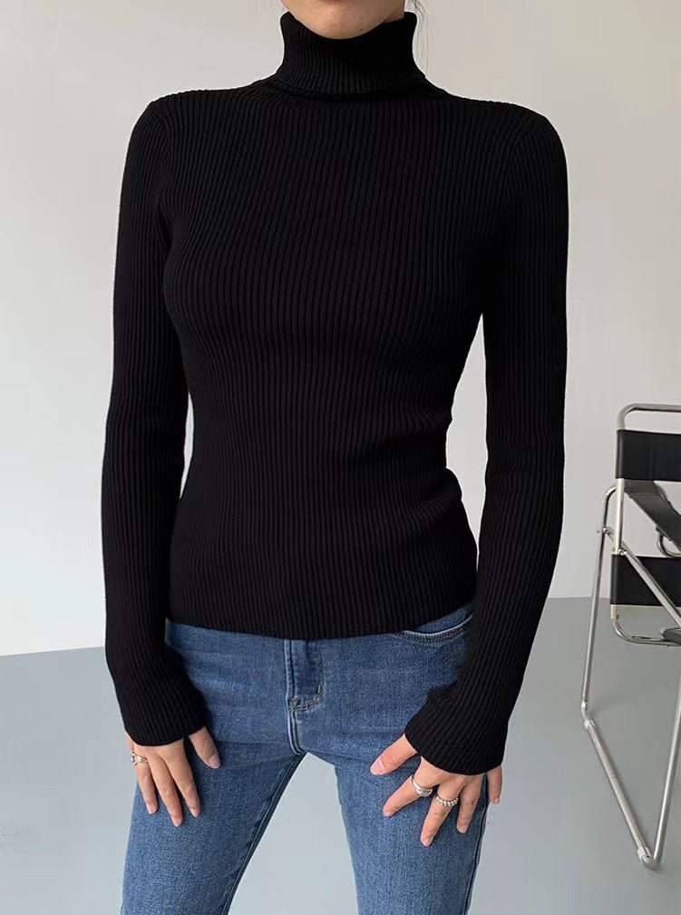 High Neck Pullover Sweater (MS064) - Mariam's Collection