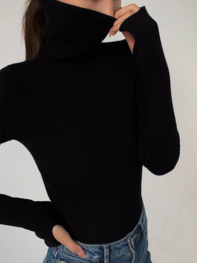 High Neck Pullover Sweater (MS064) - Mariam's Collection