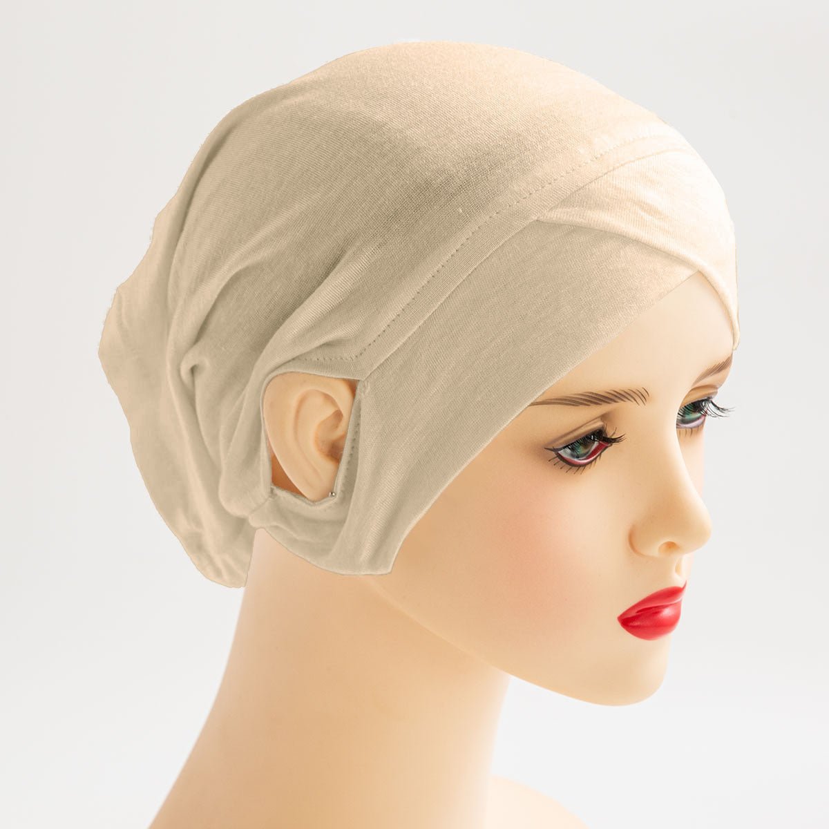 High Stretch Mercerized Cotton Ear - Exposing Inner Cap(MH203) - Mariam's Collection