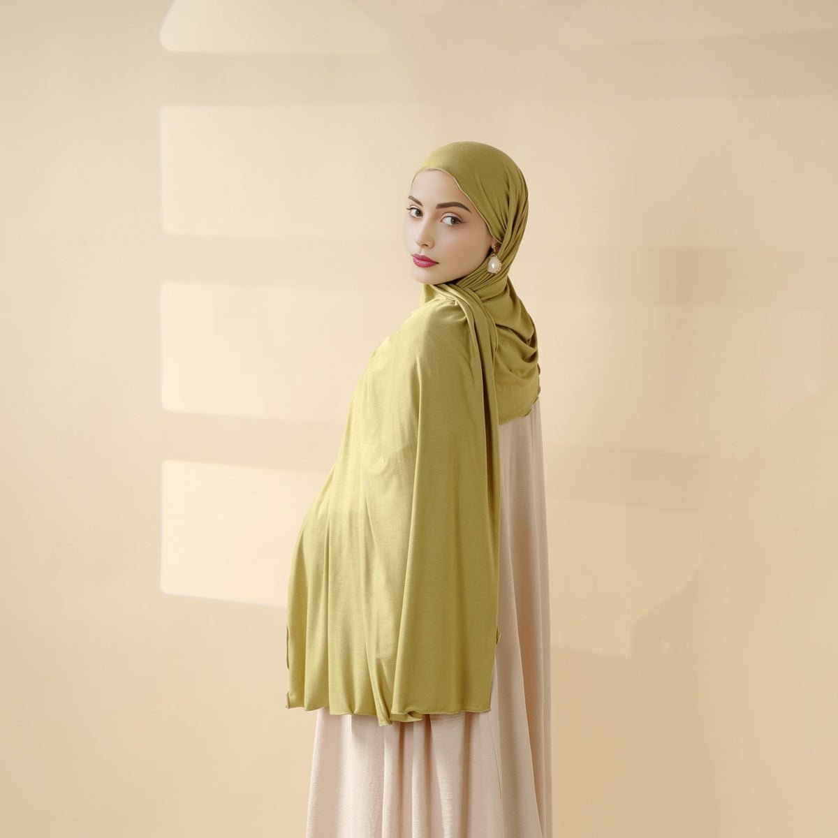 Hijab Perfect for Eid: Premium Modal Jersey Long Scarf – Soft, Breathable & Elegant in 8 Colors Shawl (MH105) - Mariam's Collection