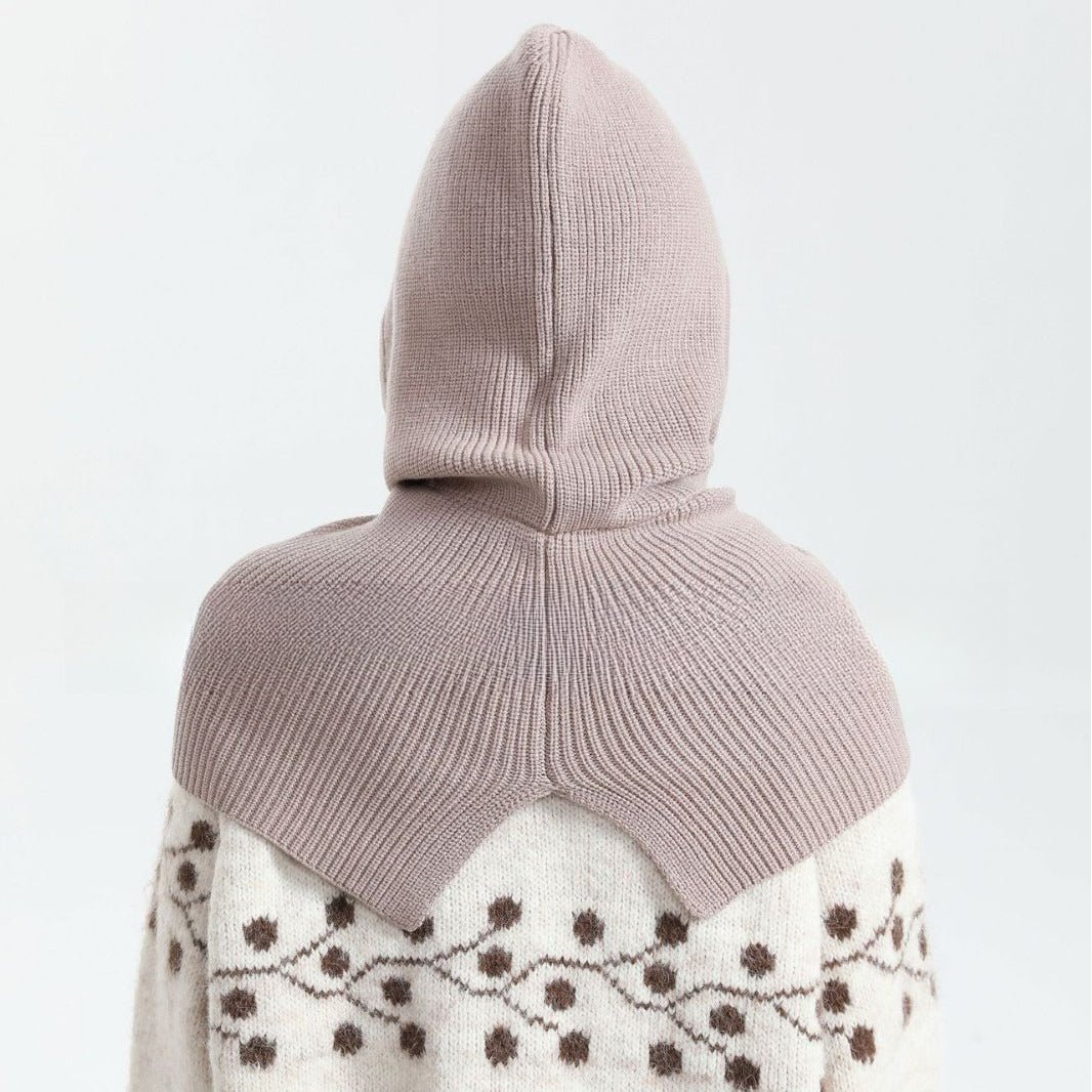 Hooded Balaclava with Shoulder Cape(MAC376) - Mariam's Collection