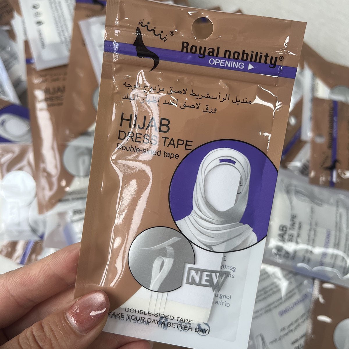 Invisible No - Slip Scarf Tape(MAC367) - Mariam's Collection