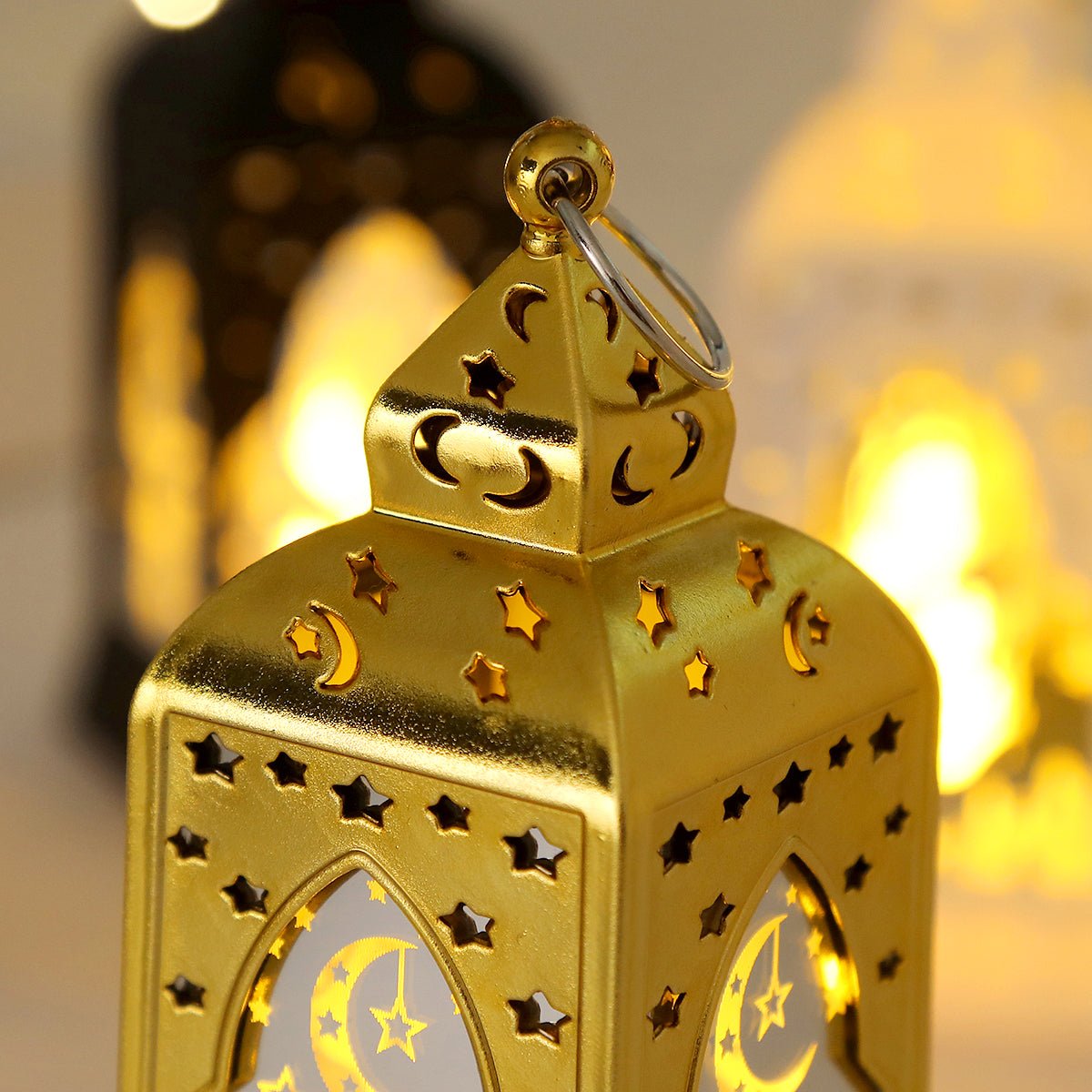 Islamic Castle Lantern Decorative Hanging & Table Lamp (MAC397) - Mariam's Collection