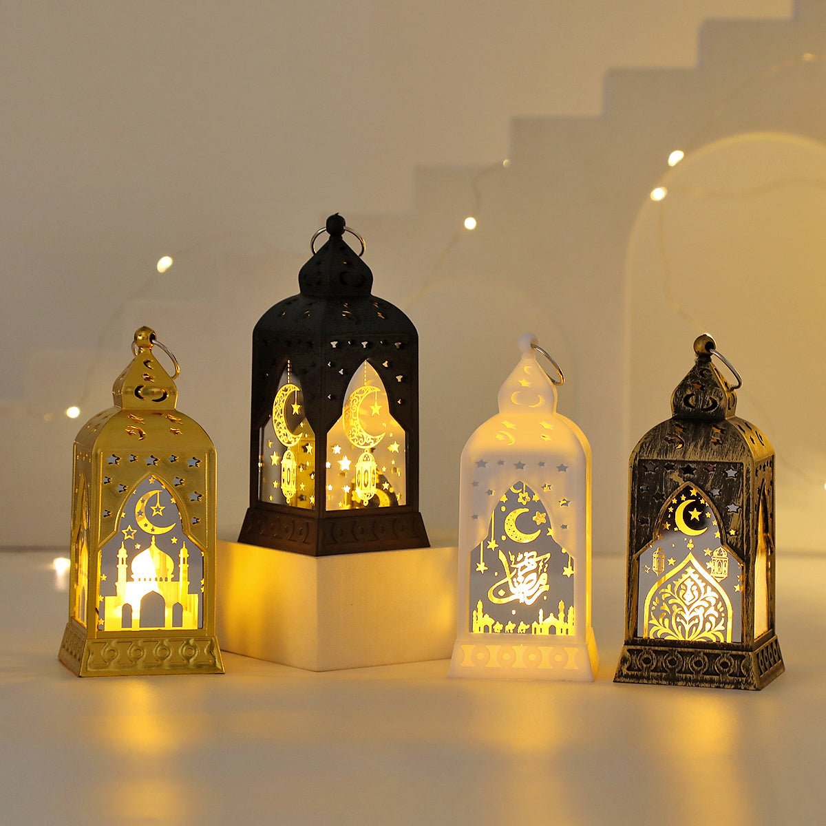 Islamic Castle Lantern Decorative Hanging & Table Lamp (MAC397) - Mariam's Collection