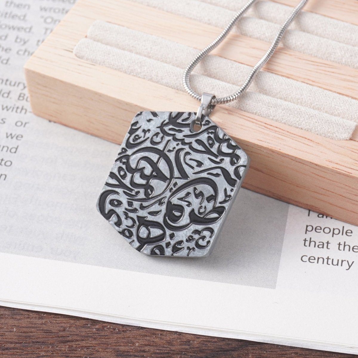Islamic Charms Collection Inspired Geometric Pendants (MAC271) - Mariam's Collection