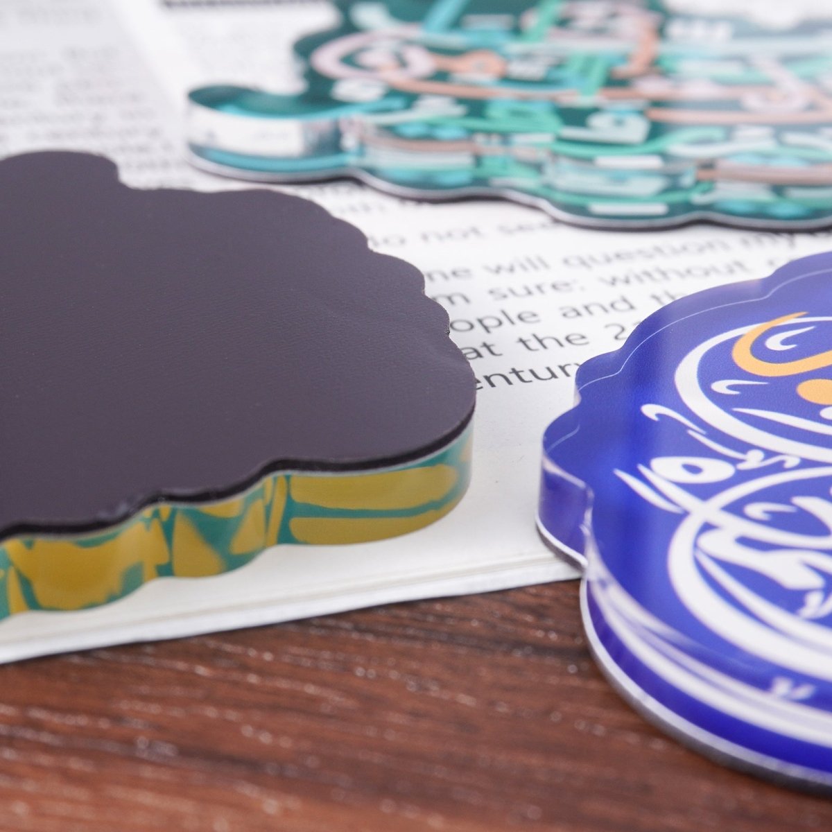 Islamic Design Souvenir Refrigerator Magnet Set (MAC328) - Mariam's Collection