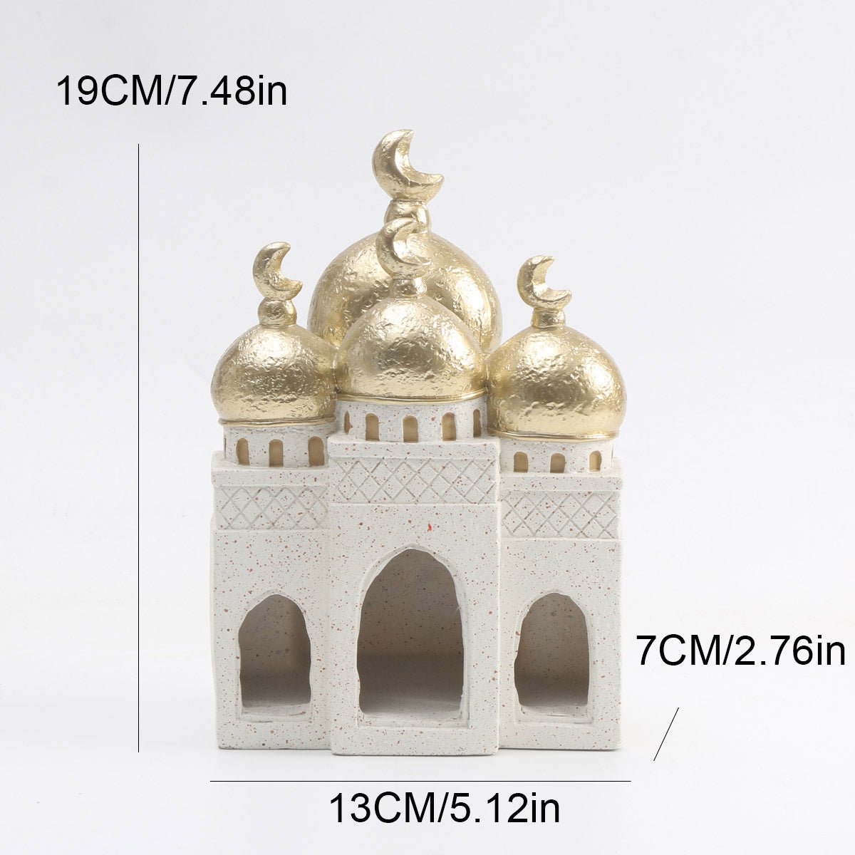 Islamic Mosque Resin Decorative Ornament (MAC396) - Mariam's Collection