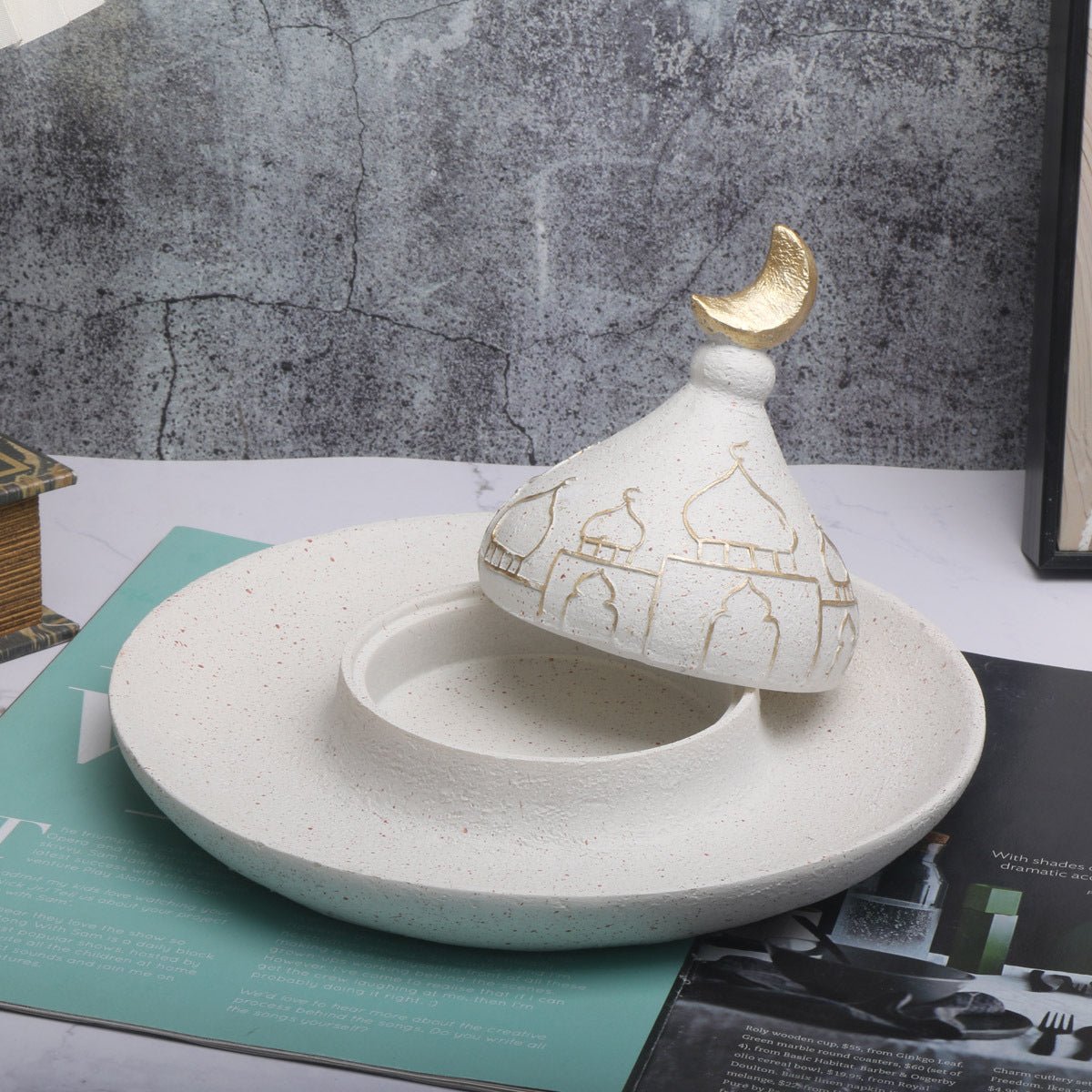 Islamic Mosque Resin Decorative Ornament (MAC396) - Mariam's Collection