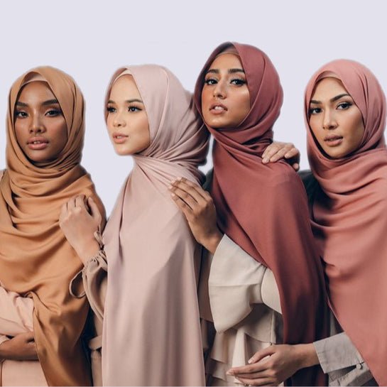 Lightweight Breathable Soft Minimalist Hijab (MH191) - Mariam's Collection