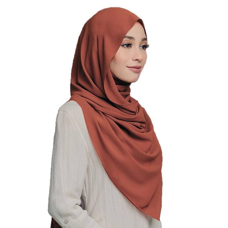 Lightweight Breathable Soft Minimalist Hijab (MH191) - Mariam's Collection