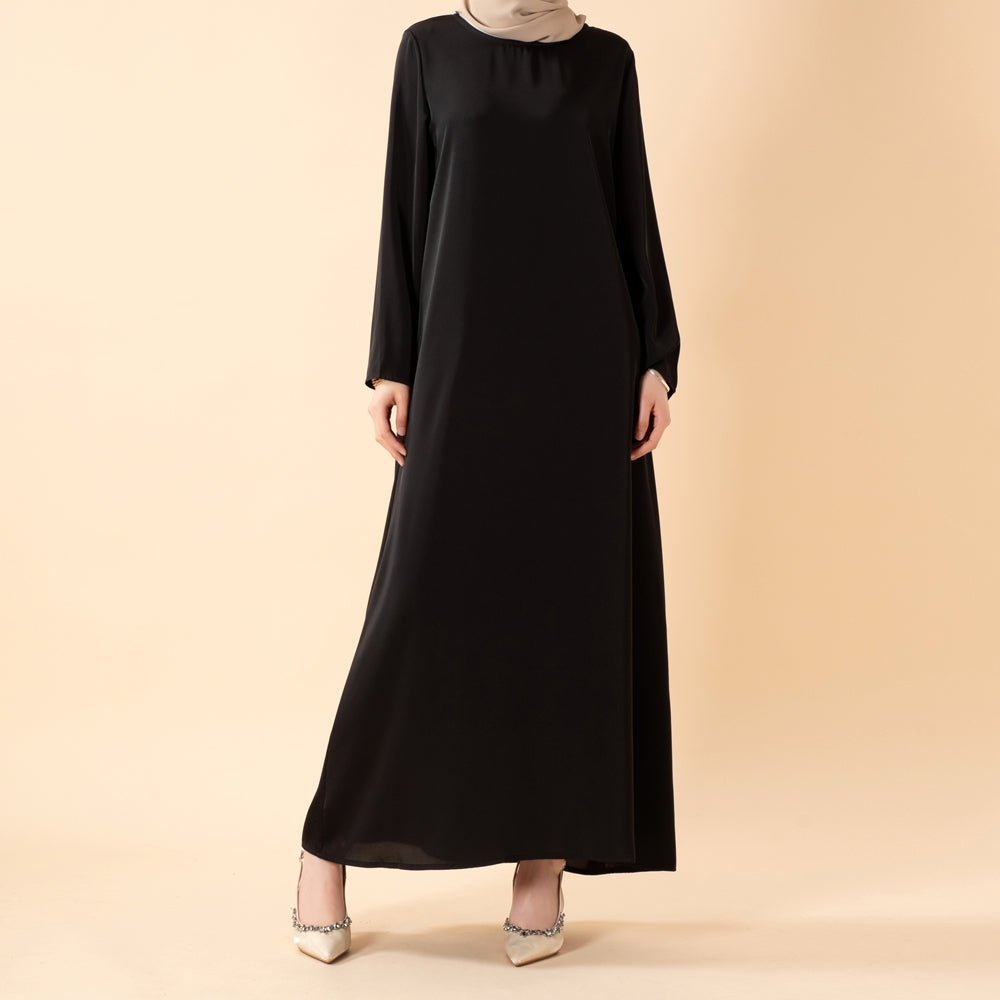 Luxury Couture 3D Floral Embellished Open Abaya(MOA300) - Mariam's Collection