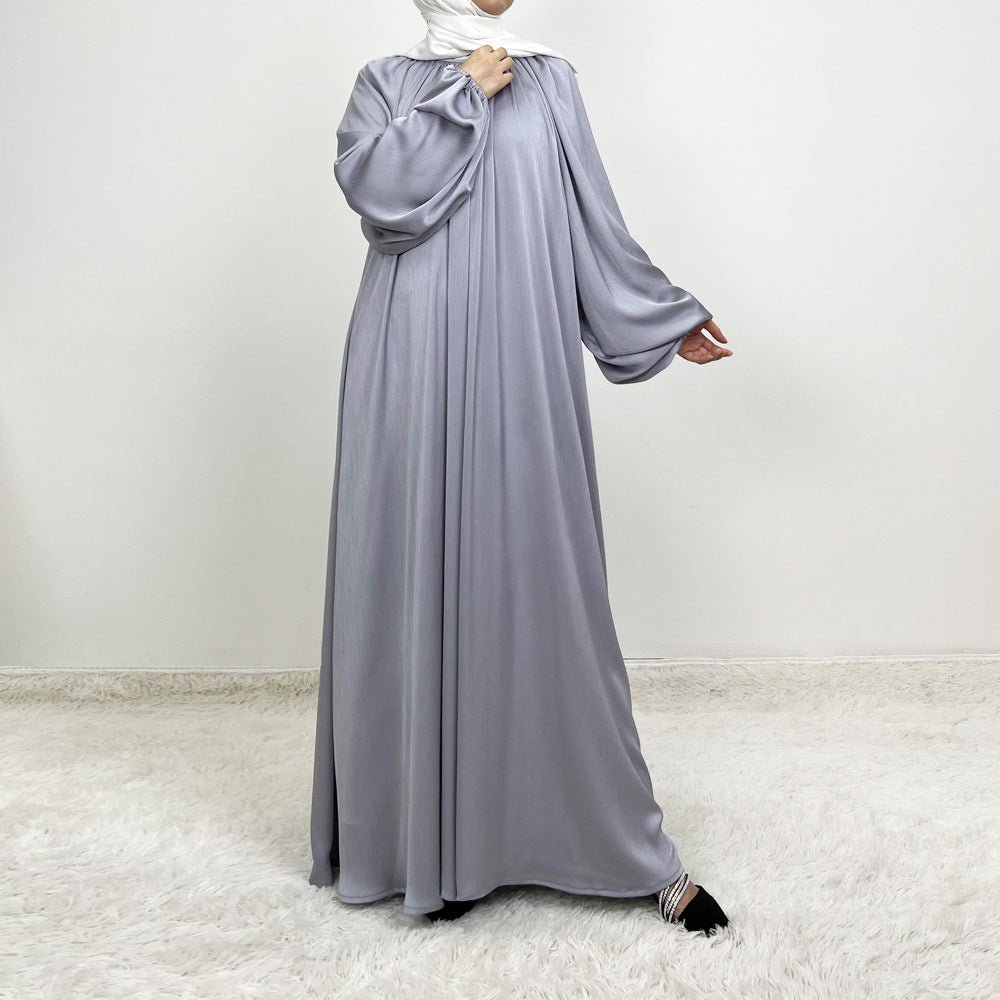 Luxury Lounge Lantern Sleeve Modest Swing Abaya. (MA168) - Mariam's Collection