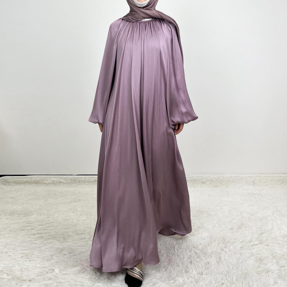 Luxury Lounge Lantern Sleeve Modest Swing Abaya. (MA168) - Mariam's Collection
