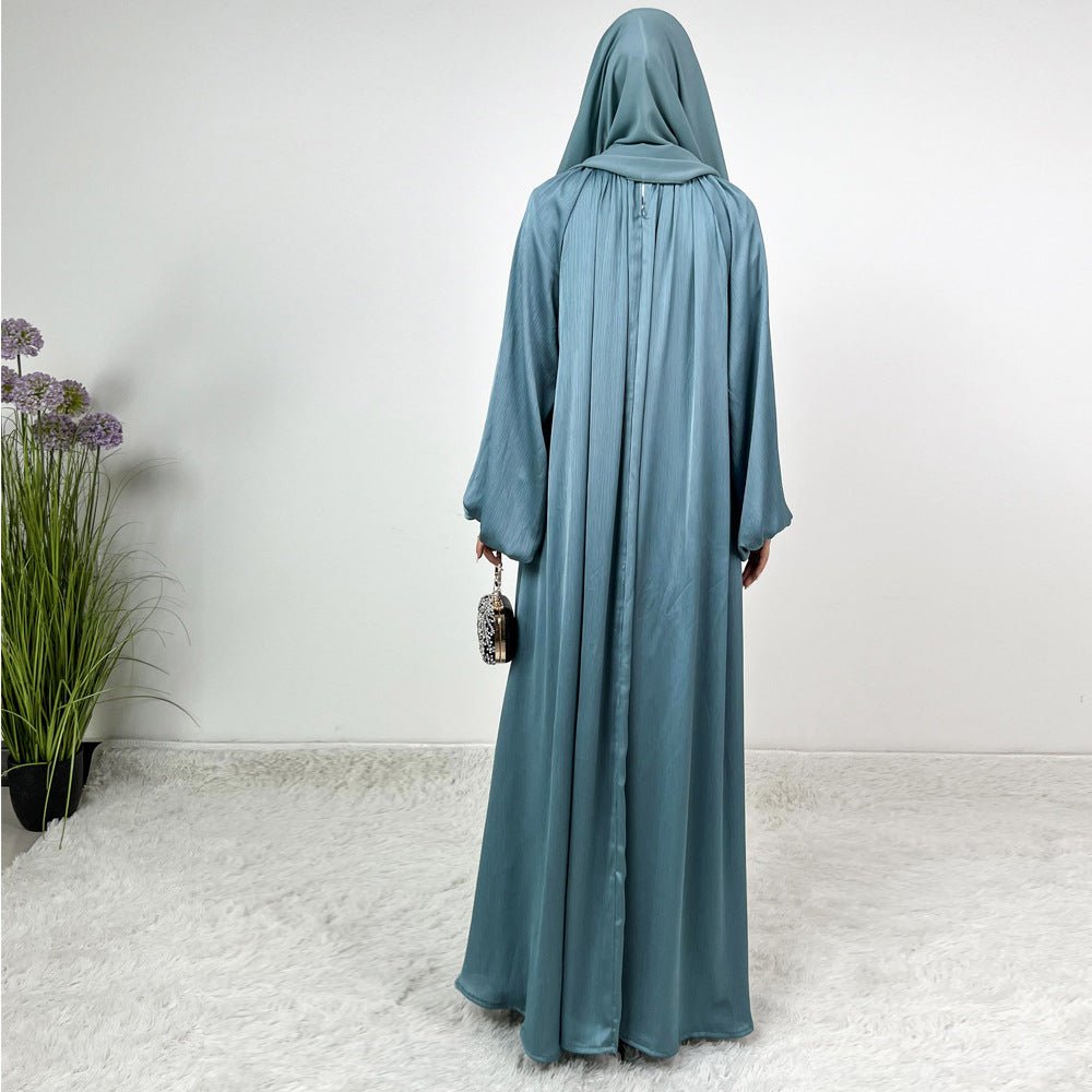 Luxury Lounge Lantern Sleeve Modest Swing Abaya. (MA168) - Mariam's Collection