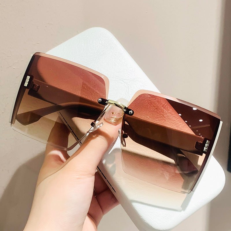 Luxury Square Sunglasses Face - Flattering Women’s Fashion Shades (MAC267) - Mariam's Collection