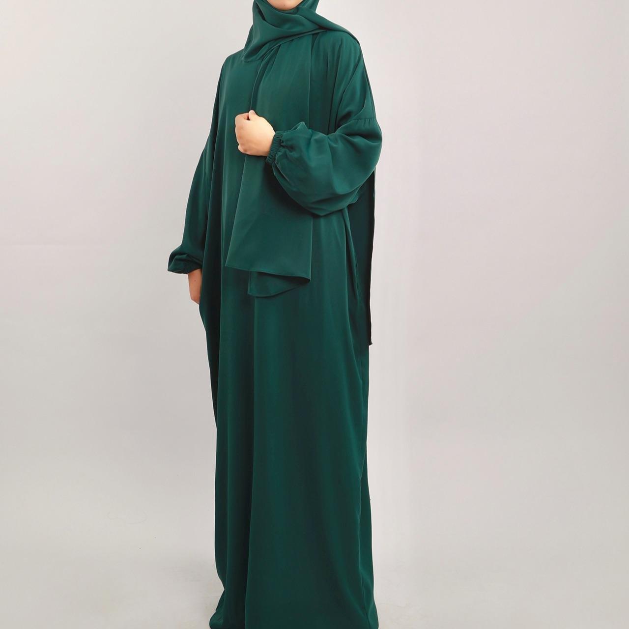 Hijab Attached Hoodie Abaya By Mariam's Collection