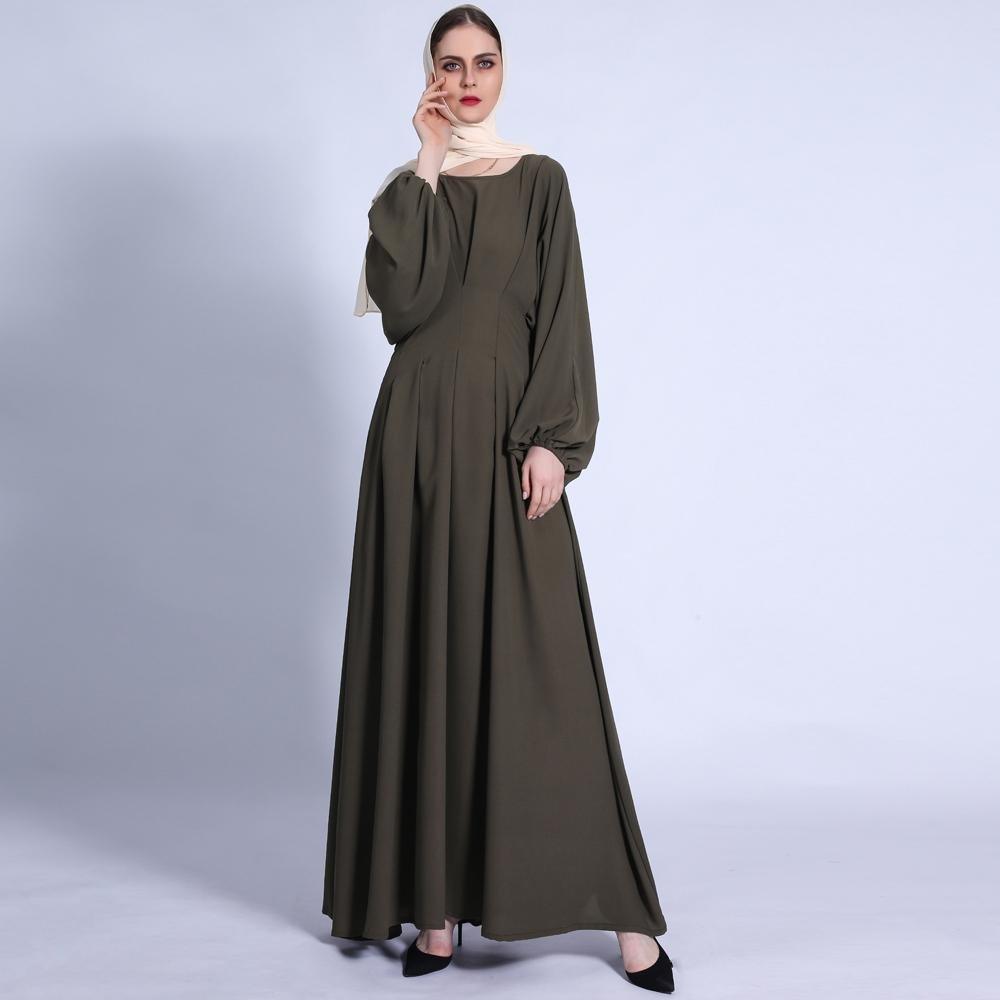 MA010 Batwing Pleated Abaya - Mariam's Collection