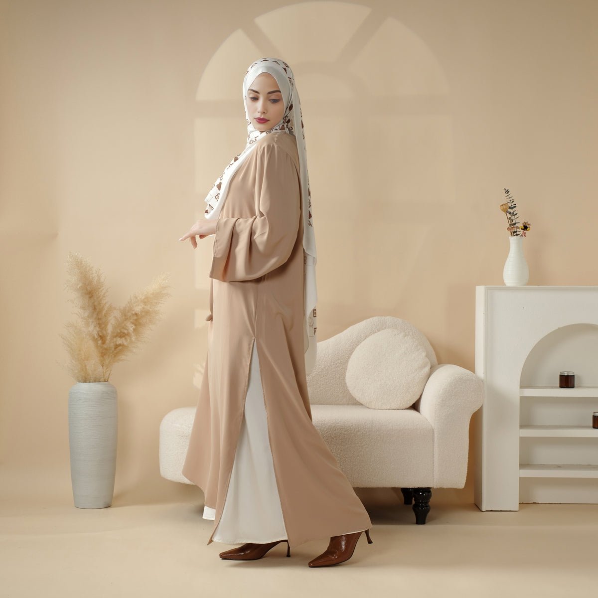 Casual Fashion Slit Abaya