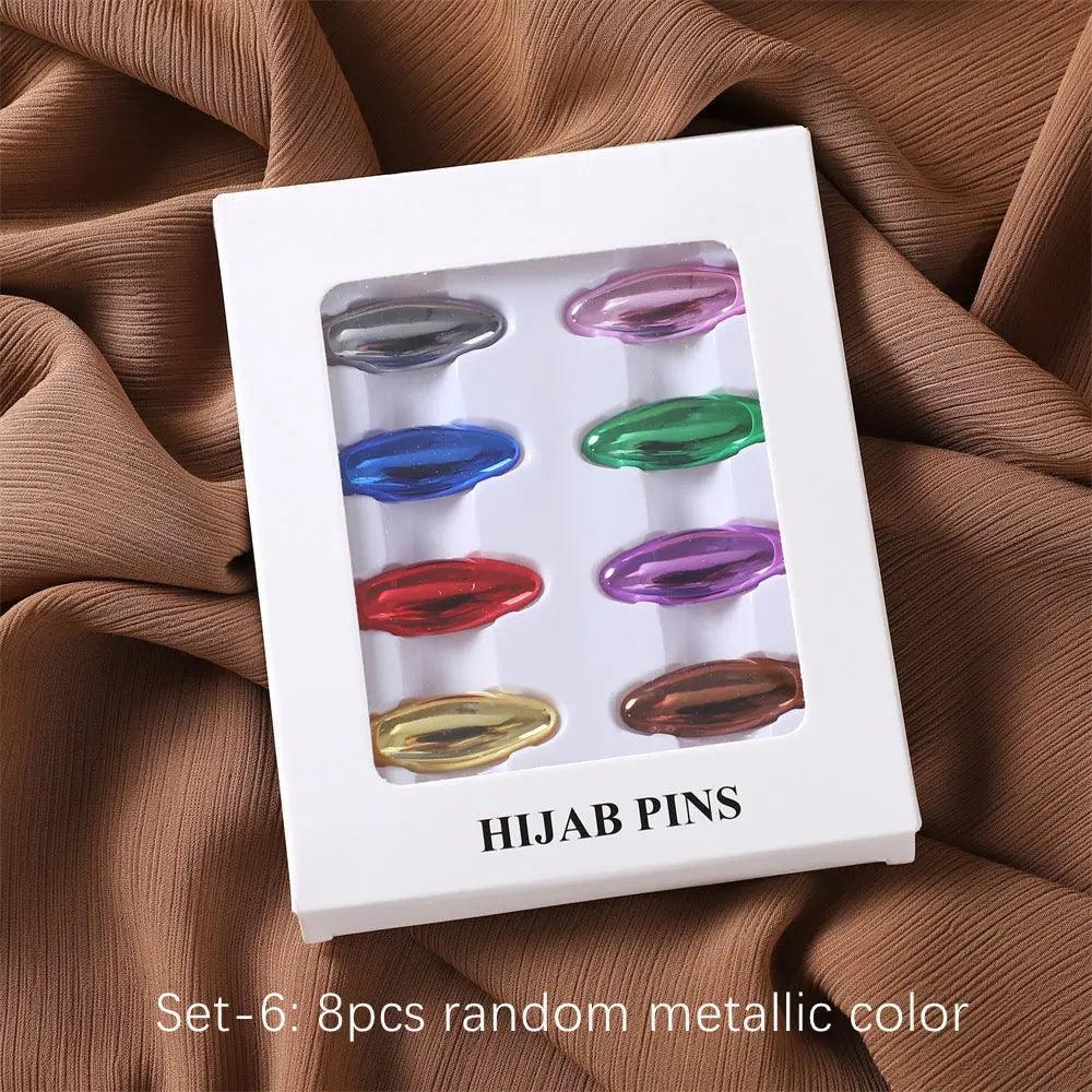 🎁 MAC008 Hijab pins, 8 pcs hijab pins (100% off) - Mariam's Collection