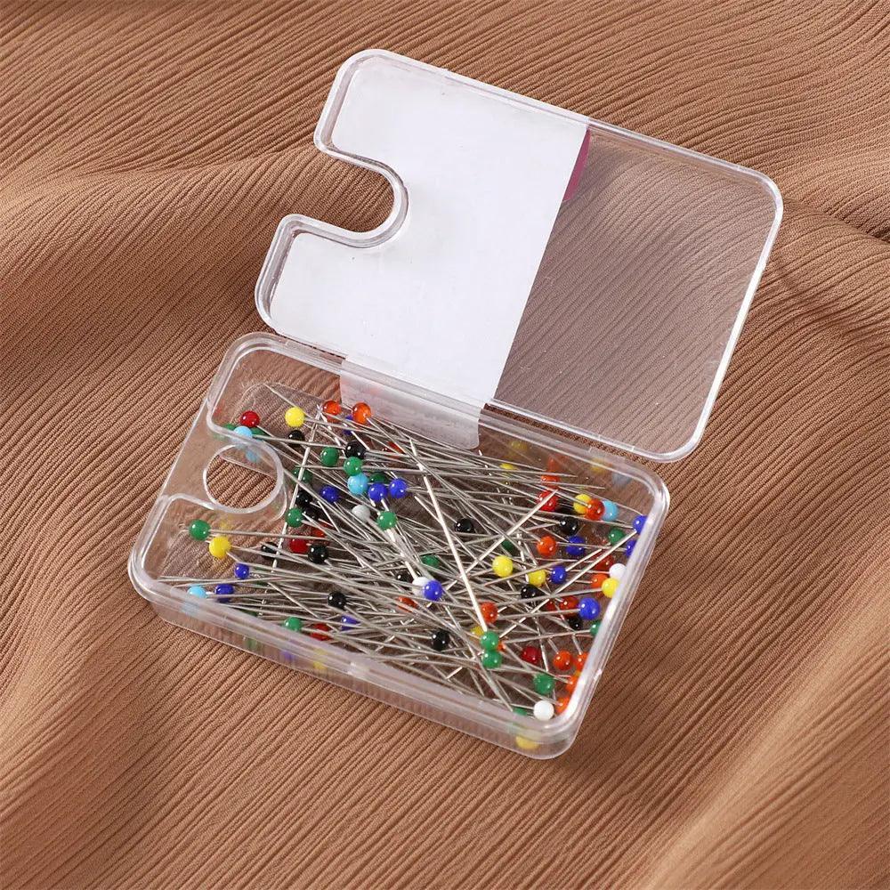 MAC018 Hijab Pins, Plastic Needle Scarf Pin, 100 Pcs per box - Mariam's Collection