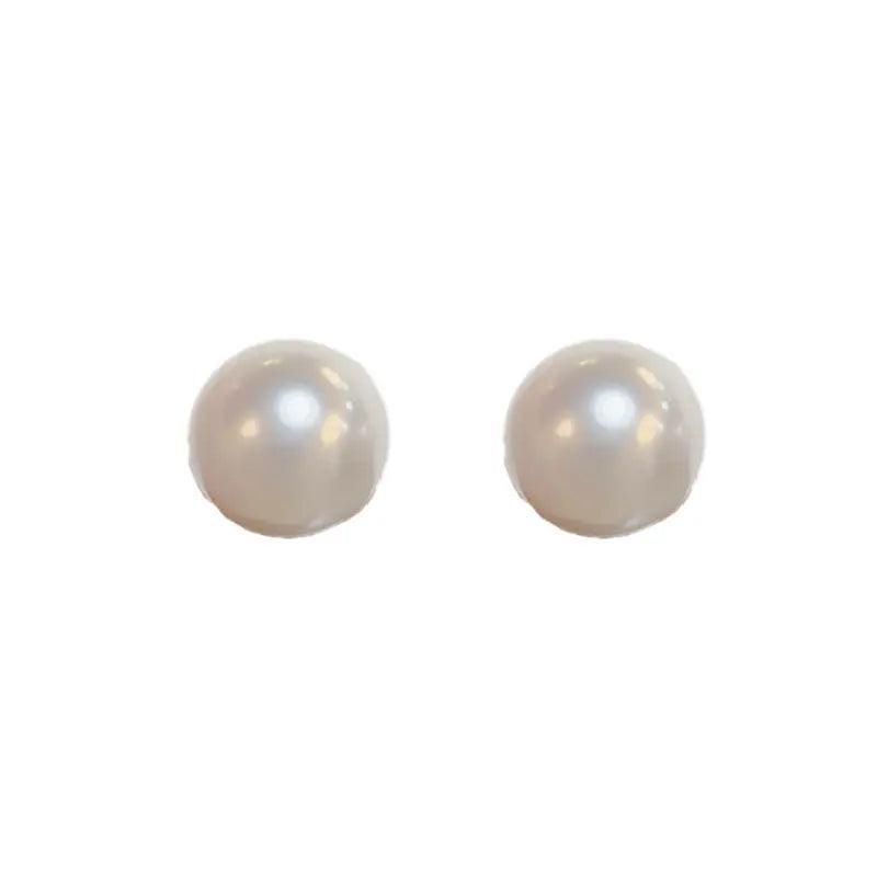MAC055 Natural Freshwater Pearl Stud Earrings - Mariam's Collection
