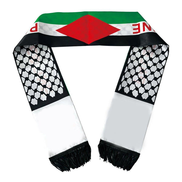 Palestinian Keffiyeh Scarf flag printed
