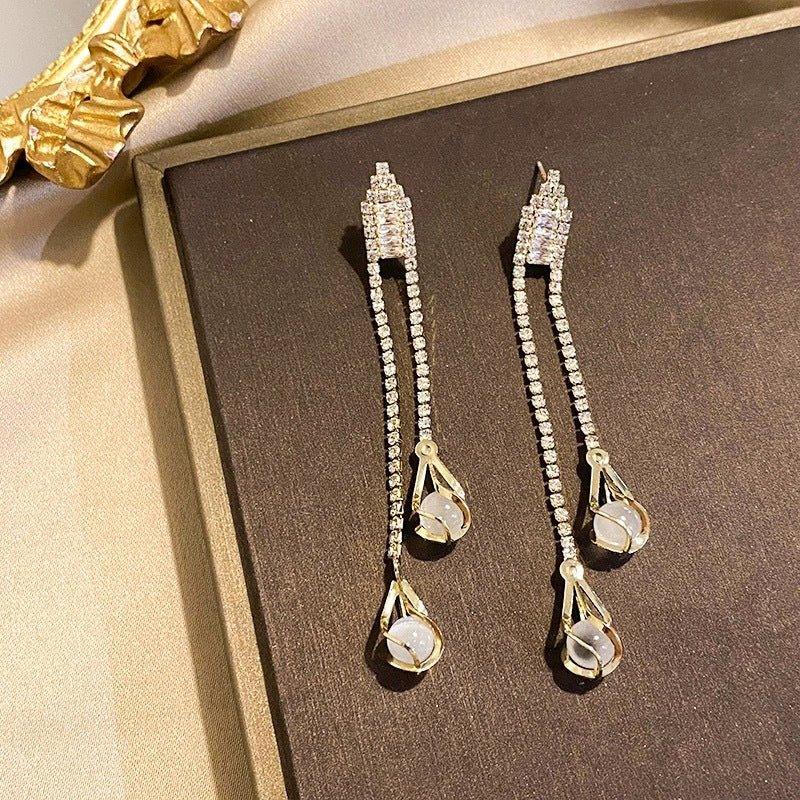 MAC097 French Style High - end Light Luxury Earrings - Mariam's Collection