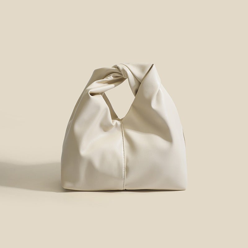 MAC179 Premium Pleated Soft Leather Cloud Bag - Mariam's Collection