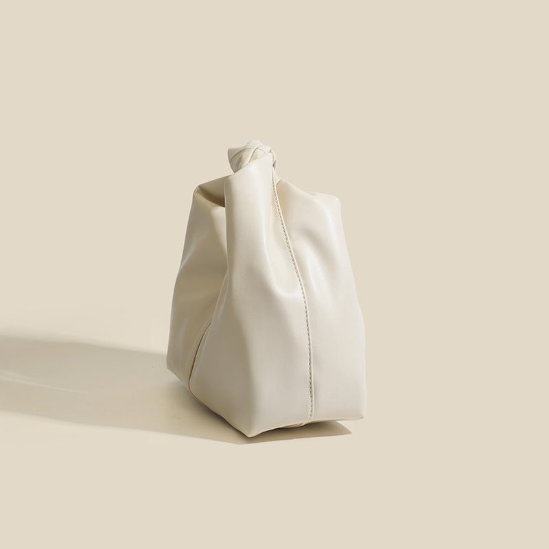 MAC179 Premium Pleated Soft Leather Cloud Bag - Mariam's Collection