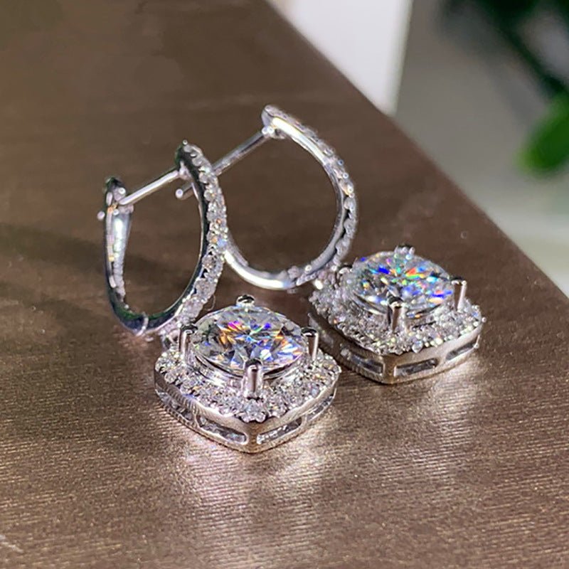 MAC191 Micropaved Zirconia Versatile Earrings - Mariam's Collection