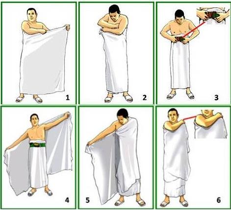 Men's Ihram Hajj & Umrah Towel Set(MC001) - Mariam's Collection