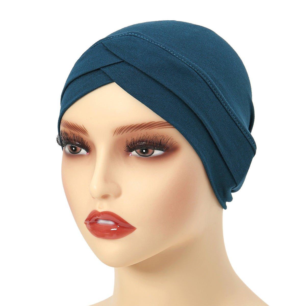 MH053 Soft Stylish Versatile Bottom Hat - Mariam's Collection