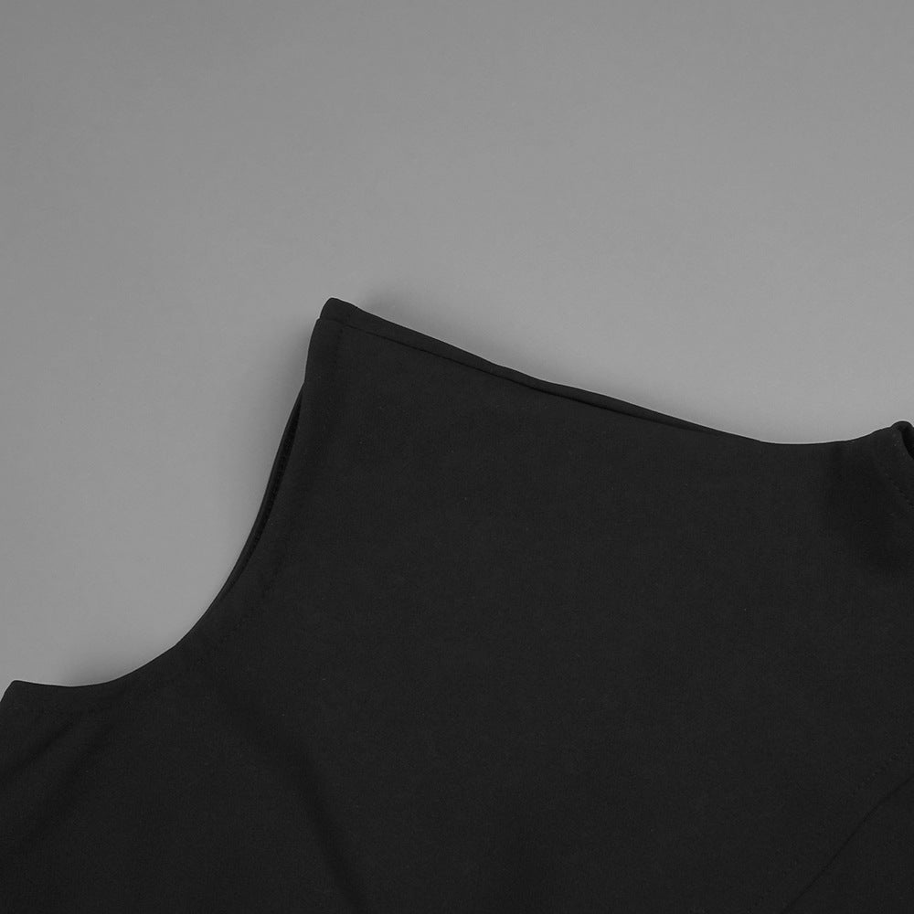 Minimalist Sleeveless Fitted Maxi Dress(MS382) - Mariam's Collection